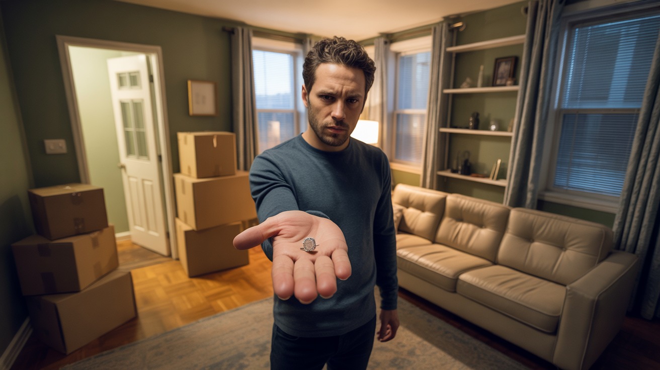 Ex-Fiancée Ends Engagement Over His Job, Expects To Keep The Ring And Keep Living With Him