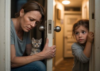Neighbor’s Child Won’t Stop Ringing Her Doorbell For A Cat, So She Makes One Bad Lie