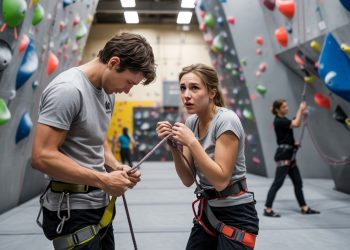 Man Gets Fed Up With Girlfriend Who’s Good At Everything, Until Rock Climbing Turns Dangerous