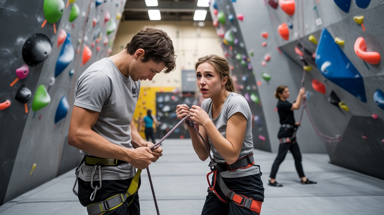 Man Gets Fed Up With Girlfriend Who’s Good At Everything, Until Rock Climbing Turns Dangerous