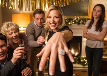 Engaged Woman Accused Of Trying To Steal Attention At Step-Sister’s Proposal By Wearing Her Ring