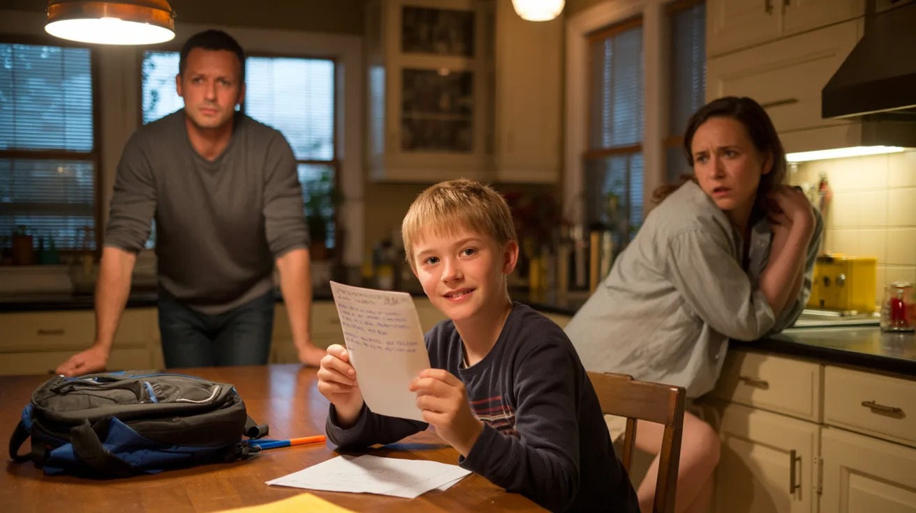 Mom Wants To Report Son’s Teacher Over A Note, Dad Can’t Believe The Reaction