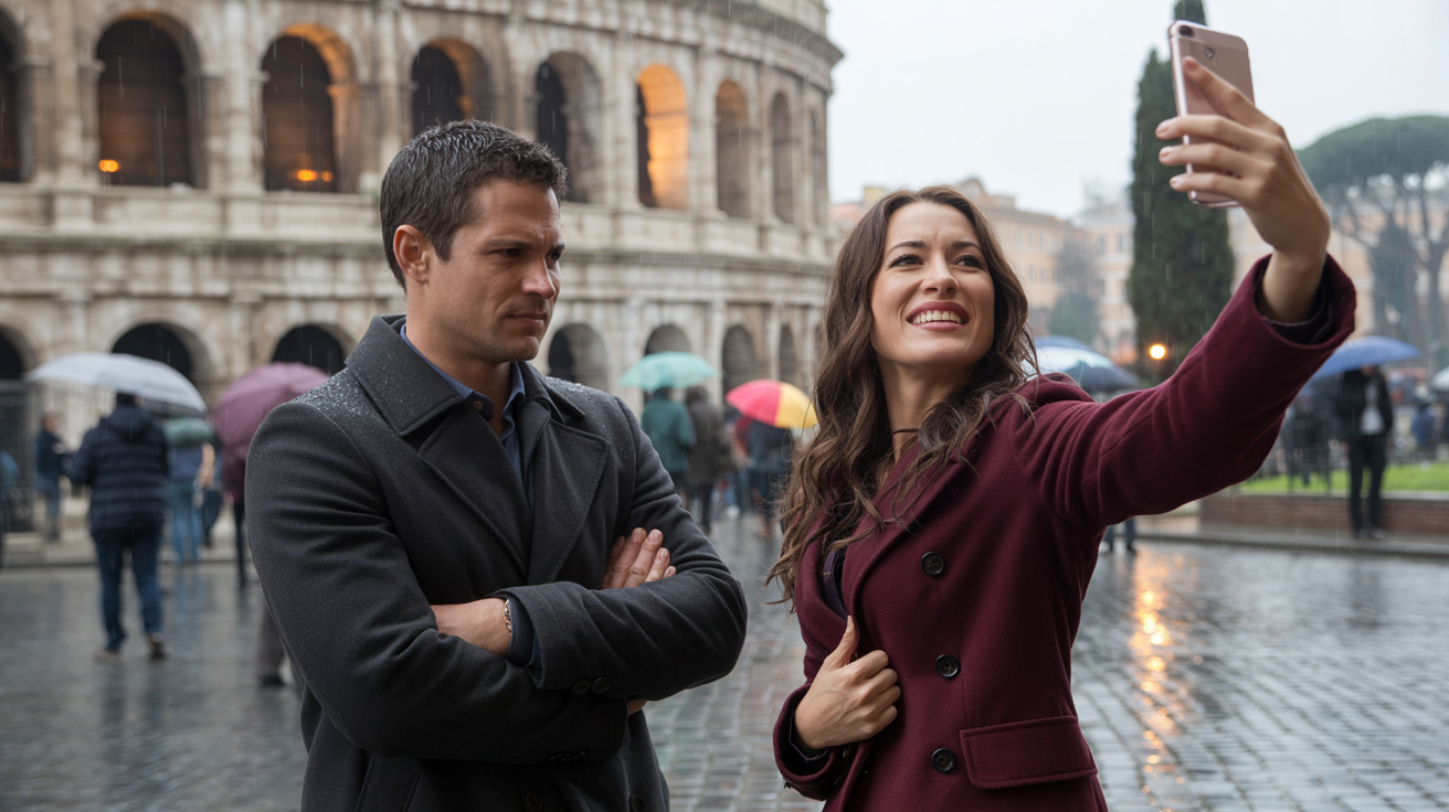 Husband, Enjoying "Living In The Moment", Grows Frustrated With Wife's Typical Travelling Habit