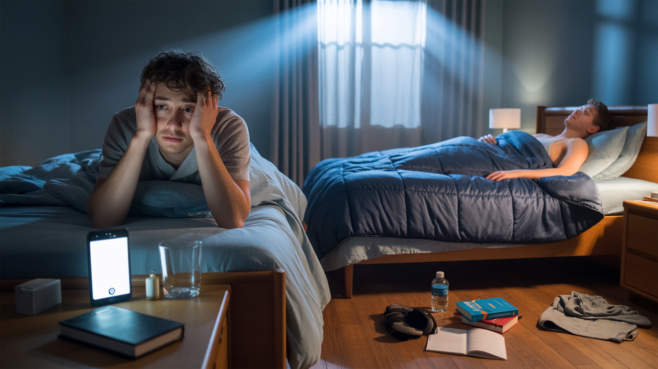 Sibling Silences Brother's Blasting Motivational Alarm After Endless Snoozes And No Waking Up
