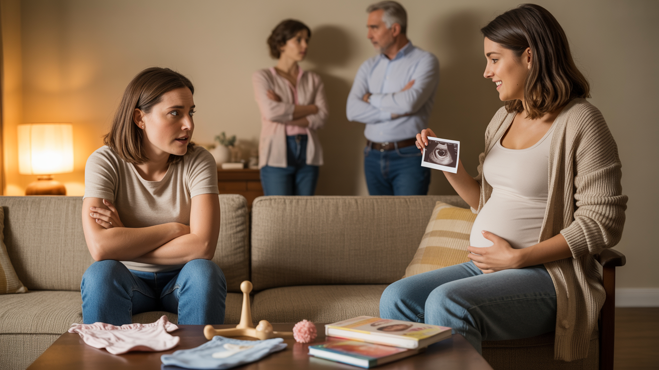 Older Sister Sacrifices Everything For Her Teen Sibling's First Child, Only To Face A Shocking Announcement