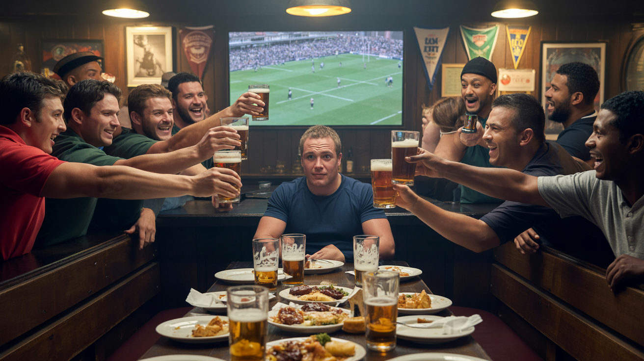 Man Faces A Massive Group Takeover At His Bar Table, Then He Calmly Makes Them Pay Literally Man Faces A Massive Group Takeover At His Bar Table, Then He Calmly Makes Them Pay Literally