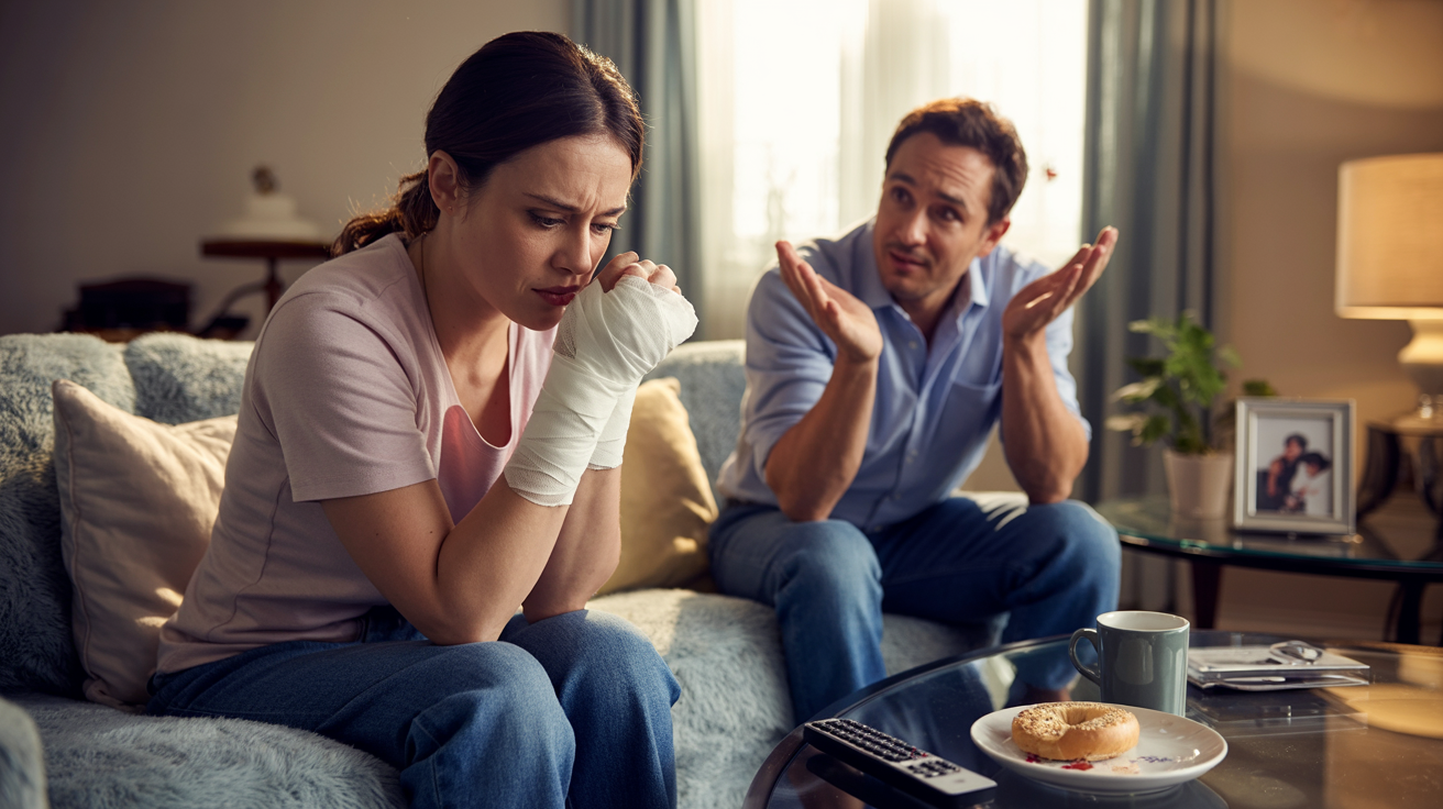 Wife Cuts Herself Despite Warning, Now She Is Expecting Husband's "I Told You So" That Never Happens