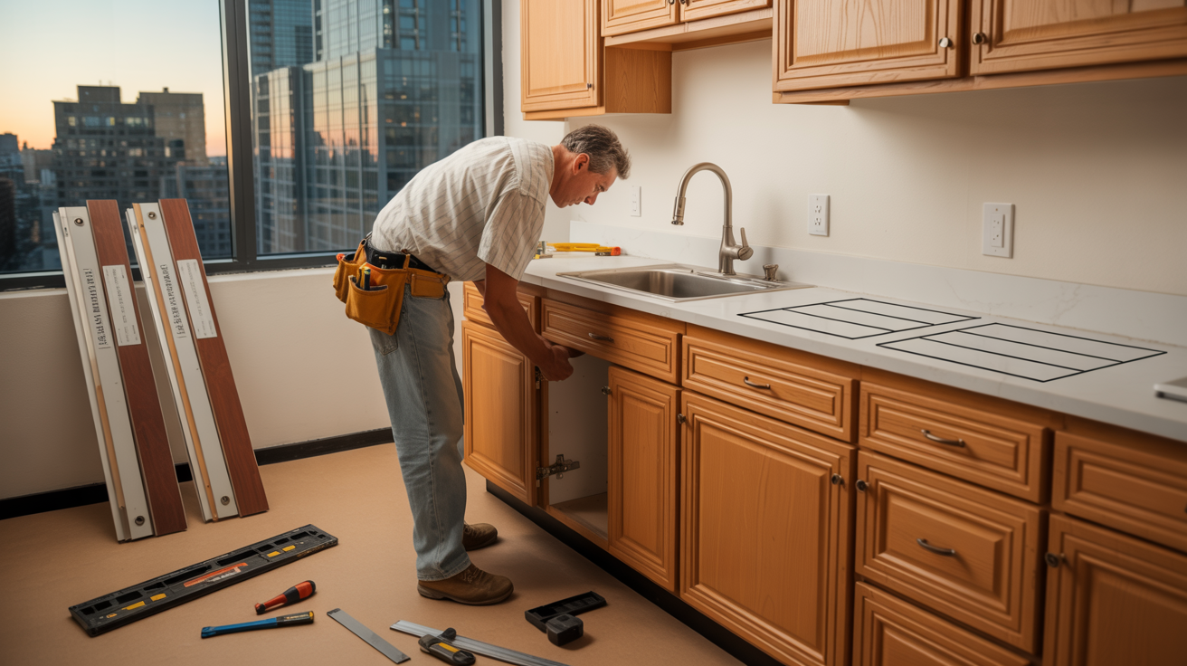 Tenant Transforms A Shabby Rental Condo With Full Landlord Approval And A Promise Of Long-Term Stay