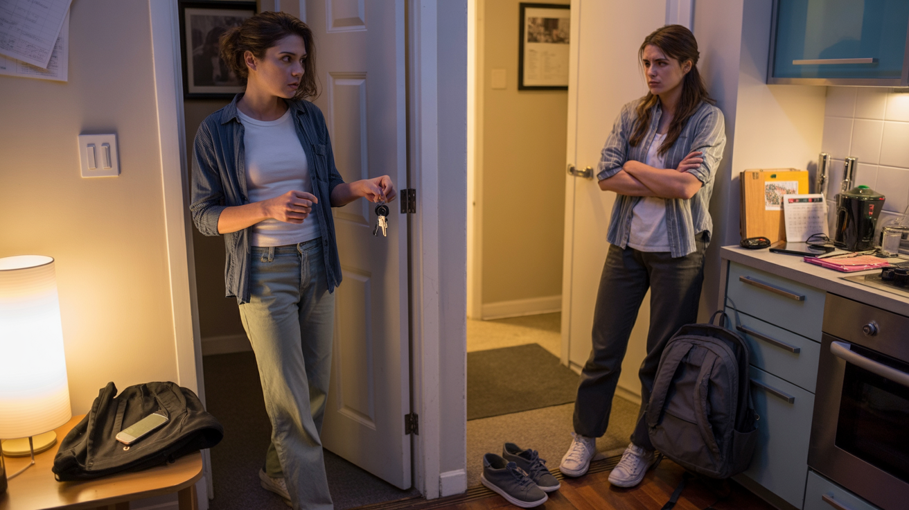 Woman Locks Apartment Door For The Night, Costing Locked Out Roommate Dearly To Get In