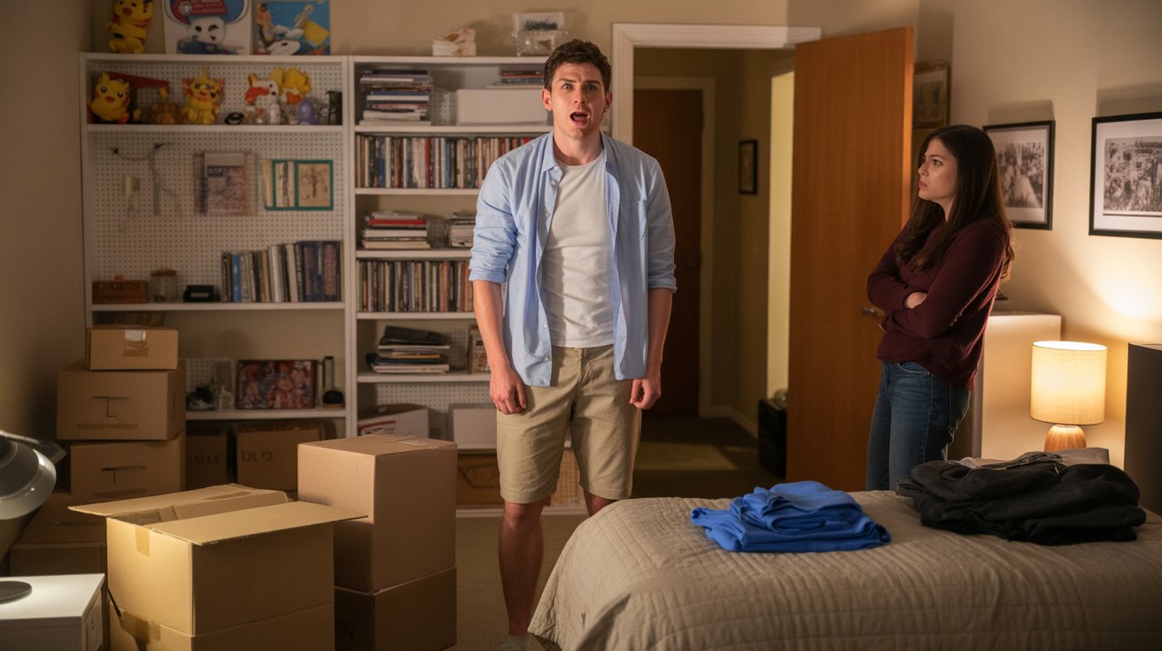 Man Returns Home Exhausted Only To Discover What His Girlfriend's Mother Has Done To His 'Man Cave'