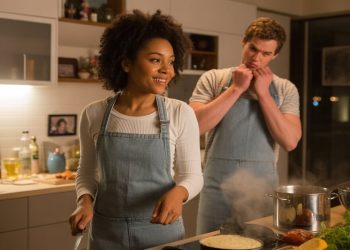 Boyfriend Screams At Girlfriend Because She Refuses To Let Him Walk Behind Her While Holding Knife