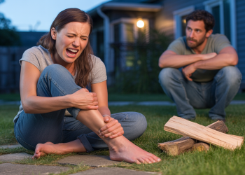 Man Refuses To Help Girlfriend After Painful Fall Because He Thinks She Always Overreacts