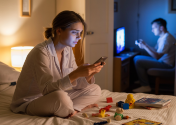Stay-At-Home Mom Jokingly Tells Husband A Casual Swear Over Late-Night Gaming, He Takes It Seriously