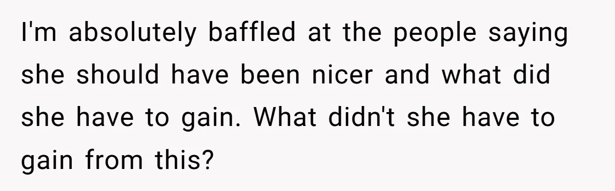 Woman Exposes Fake Birthday At The Bar, Husband Says She Took It Too Far I'm absolutely baffled at the people saying she should have been nicer and what did she have to gain. What didn't she have to gain from this?