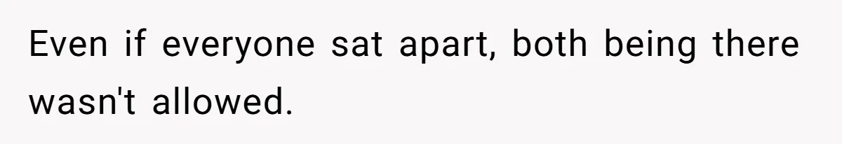 Teen Tells Divorced Parents He Wants Them Both There, Sparks Family Drama Even if everyone sat apart, both being there wasn't allowed.