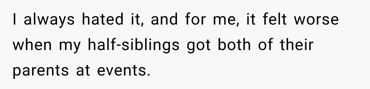 Teen Tells Divorced Parents He Wants Them Both There, Sparks Family Drama I always hated it, and for me, it felt worse when my half-siblings got both of their parents at events.