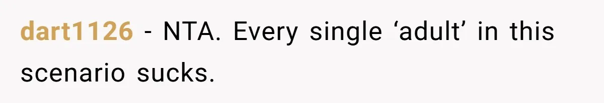 Teen Tells Divorced Parents He Wants Them Both There, Sparks Family Drama dart1126 − NTA. Every single ‘adult’ in this scenario sucks.