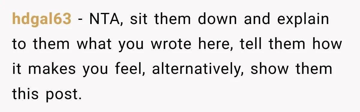 Teen Tells Divorced Parents He Wants Them Both There, Sparks Family Drama hdgal63 − NTA, sit them down and explain to them what you wrote here, tell them how it makes you feel, alternatively, show them this post.