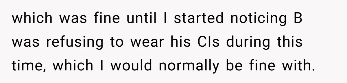 Mom Shields Deaf Son From Toxic Bullying By Peers And Adults In His Own Community which was fine until I started noticing B was refusing to wear his CIs during this time, which I would normally be fine with.