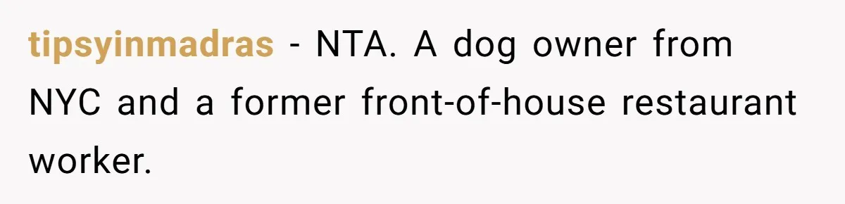 Dog Poops On NYC Sidewalk, Café Owner Comes Out Furious, Owner Says It’s Public Space tipsyinmadras − NTA. A dog owner from NYC and a former front-of-house restaurant worker.