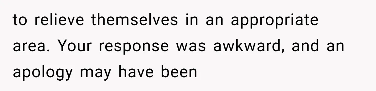 Dog Poops On NYC Sidewalk, Café Owner Comes Out Furious, Owner Says It’s Public Space to relieve themselves in an appropriate area. Your response was awkward, and an apology may have been