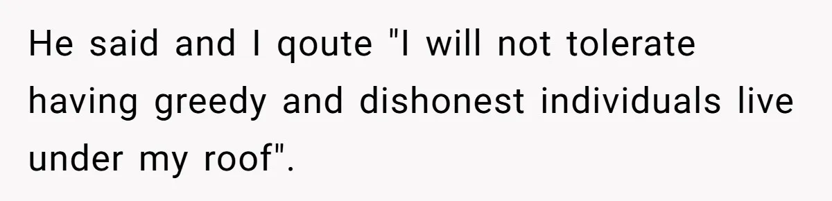 Mom Snaps After Fiance Runs Secret Tests On Her Kids And Calls It Parenting He said and I qoute "I will not tolerate having greedy and dishonest individuals live under my roof".
