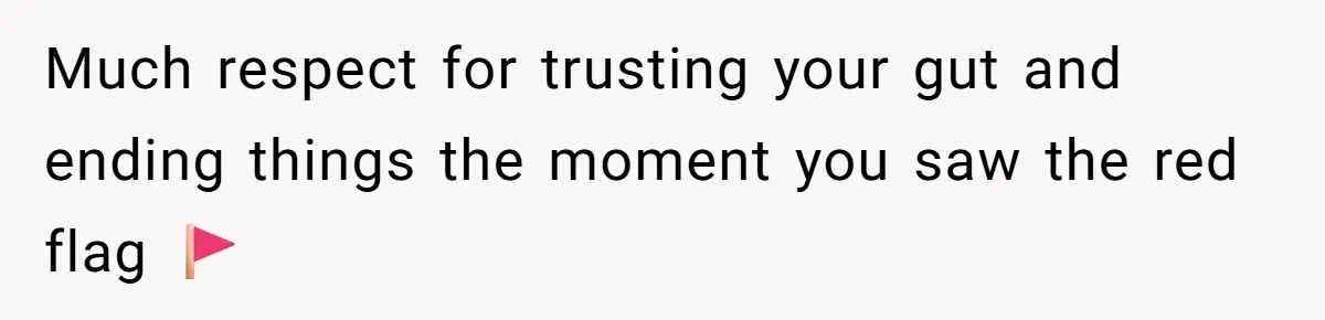 Woman Ends Engagement After Fiancé Sleeps At His Ex’s House And Goes Silent All Night Much respect for trusting your gut and ending things the moment you saw the red flag 🚩
