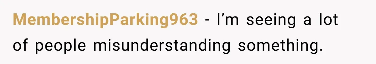 Woman Refuses To Let Parents Babysit Grandkids After They Disregard Her Wishes And Kill Her Cat MembershipParking963 − I’m seeing a lot of people misunderstanding something.