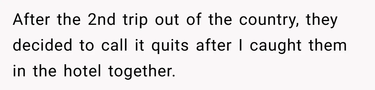 Wife Files For Divorce After Husband Wants Both Her And His Girlfriend After the 2nd trip out of the country, they decided to call it quits after I caught them in the hotel together.