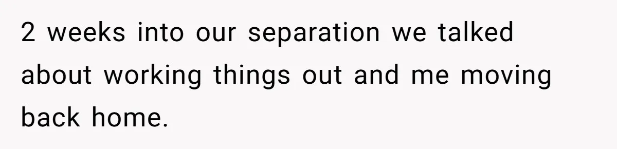 Wife Files For Divorce After Husband Wants Both Her And His Girlfriend 2 weeks into our separation we talked about working things out and me moving back home.