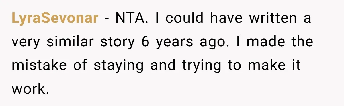 Wife Files For Divorce After Husband Wants Both Her And His Girlfriend LyraSevonar − NTA. I could have written a very similar story 6 years ago. I made the mistake of staying and trying to make it work.