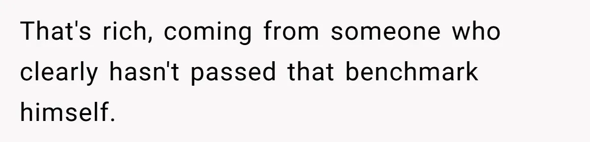 Mom Snaps After Fiance Runs Secret Tests On Her Kids And Calls It Parenting That's rich, coming from someone who clearly hasn't passed that benchmark himself.