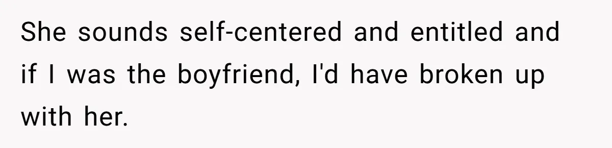 Seventeen-Year-Old Girl Fakes Seizure At A Wedding Only To Avoid Going Home With Mother She sounds self-centered and entitled and if I was the boyfriend, I'd have broken up with her.