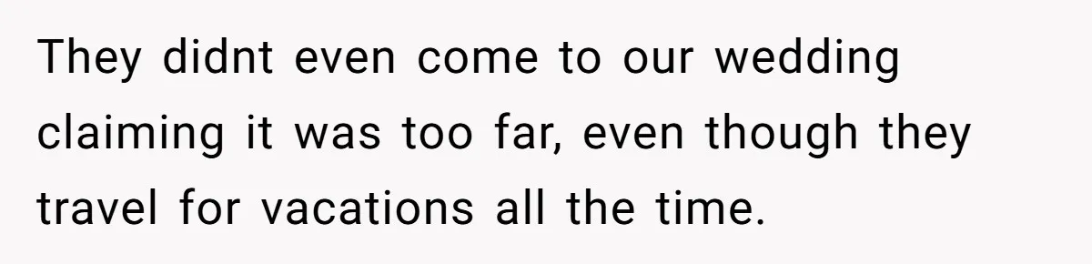 Widow Refuses To Give Late Husband’s Life Insurance Payout To In-Laws, Sparks Family Drama They didnt even come to our wedding claiming it was too far, even though they travel for vacations all the time.