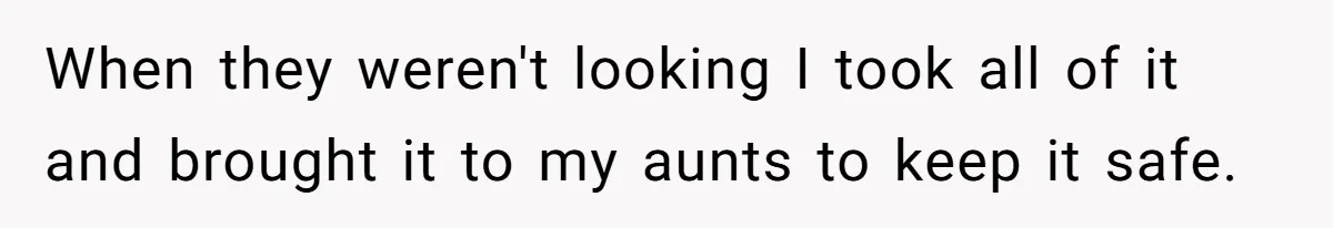 Daughter Takes Mom’s Belongings From Trash After Stepmom Tries To Throw Them Away When they weren't looking I took all of it and brought it to my aunts to keep it safe.