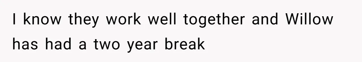 Horse Breeder Sends Little Sister Vet Bill After She Tried To Breed Stallion Without Permission I know they work well together and Willow has had a two year break