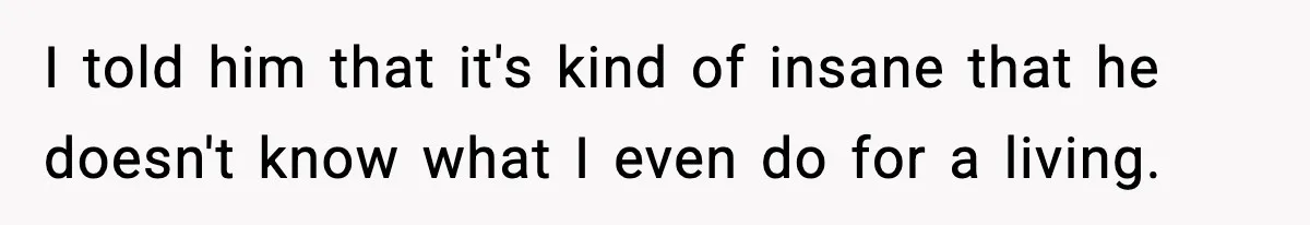 She Worked Part-Time for Years and Her Husband Still Asked What She Does I told him that it's kind of insane that he doesn't know what I even do for a living.