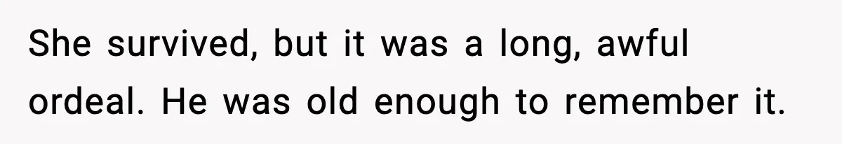 Woman Calls Out Boyfriend After He Refuses Life-Saving Screening Despite Family Cancer History She survived, but it was a long, awful ordeal. He was old enough to remember it.