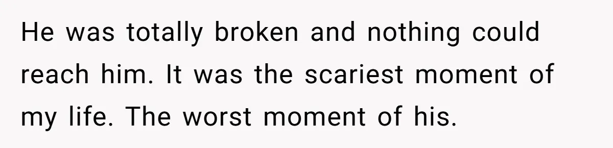 Family Calls This Man “Dangerous” After A Breakdown, Then Blames His Wife For Choosing Him He was totally broken and nothing could reach him. It was the scariest moment of my life. The worst moment of his.