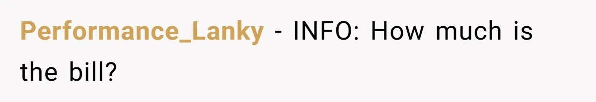 Horse Breeder Sends Little Sister Vet Bill After She Tried To Breed Stallion Without Permission Performance_Lanky − INFO: How much is the bill?
