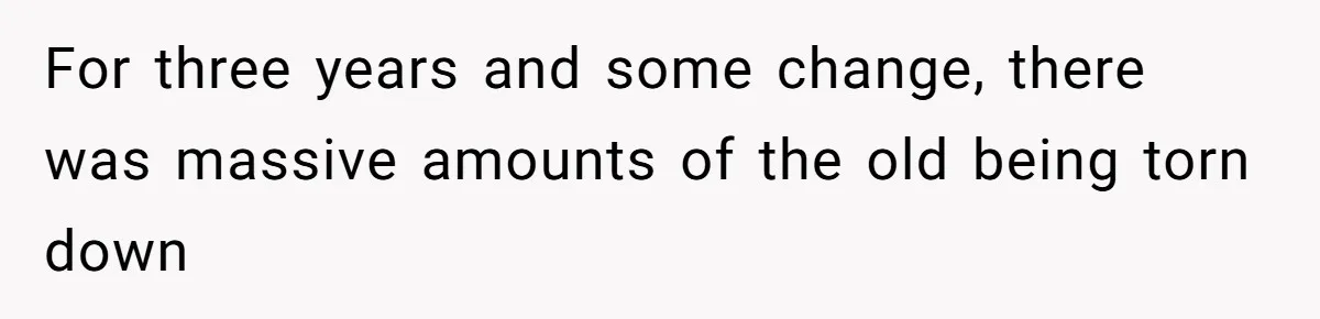 Developer Harassed My Tenants And Tried To Force An HOA, Then Got Sued And Paid Millions In Fines For three years and some change, there was massive amounts of the old being torn down