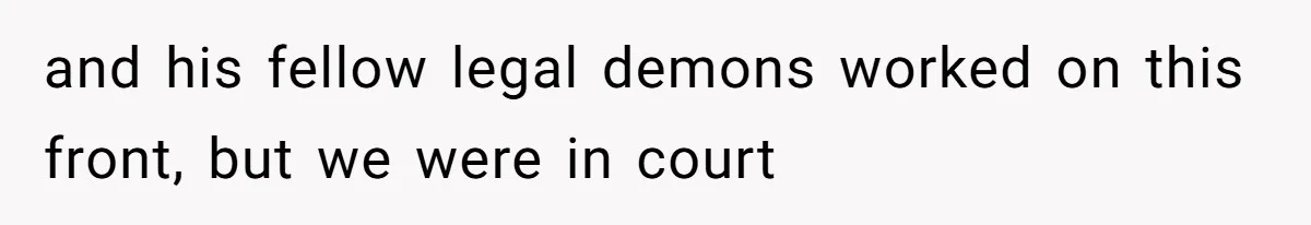 Developer Harassed My Tenants And Tried To Force An HOA, Then Got Sued And Paid Millions In Fines and his fellow legal demons worked on this front, but we were in court