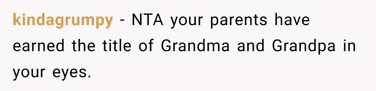 Man Finds Out His Parents Are Actually Grandparents, And Brother Is Actually... A Surprise kindagrumpy − NTA your parents have earned the title of Grandma and Grandpa in your eyes.