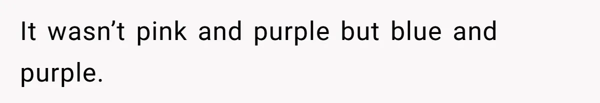 Retail Manager Demands “Mostly Natural” Hair, Gets Furious When Employee Follows The Rule Exactly And Still Keeps Color It wasn’t pink and purple but blue and purple.