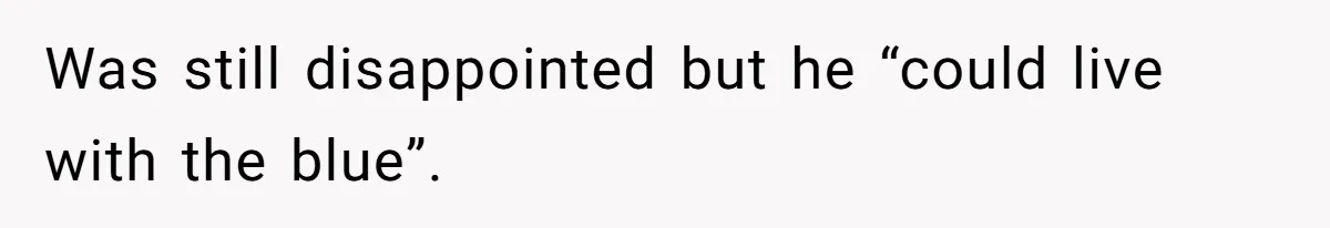 Retail Manager Demands “Mostly Natural” Hair, Gets Furious When Employee Follows The Rule Exactly And Still Keeps Color Was still disappointed but he “could live with the blue”.