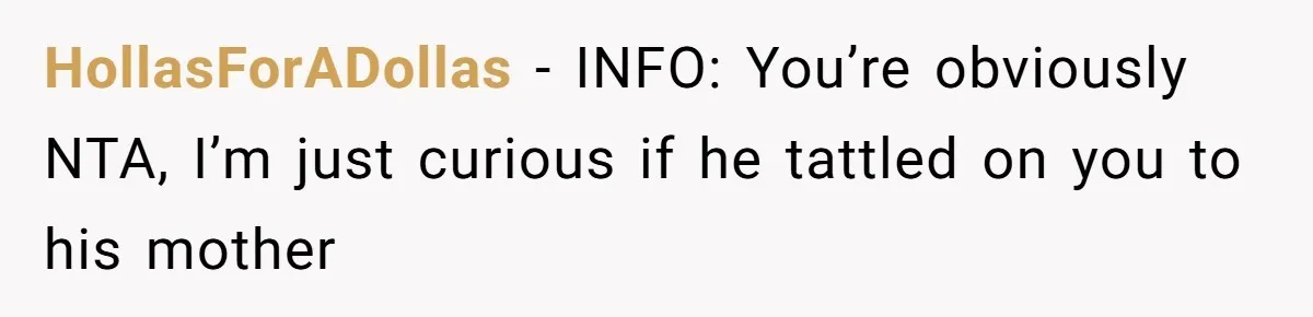 Boyfriend Explodes Over Girlfriend's Innocent Hospital Photo, Then He Tells His Mom It "Triggers Anxiety" HollasForADollas − INFO: You’re obviously NTA, I’m just curious if he tattled on you to his mother