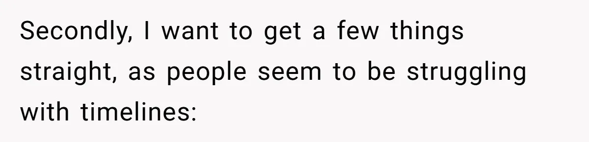Man Walks Away After Discovering His Partner Planned The Pregnancy Without Consent Secondly, I want to get a few things straight, as people seem to be struggling with timelines: