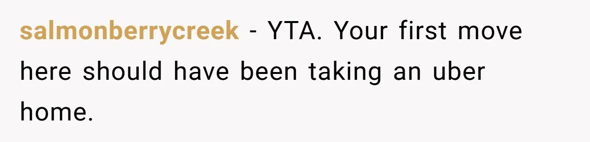 Woman Calls Her Husband 22 Times For A Spare Key, Now He’s Mad She Woke Him Up salmonberrycreek − YTA. Your first move here should have been taking an uber home.
