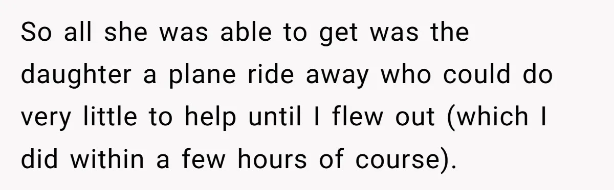 Woman Calls Her Husband 22 Times For A Spare Key, Now He’s Mad She Woke Him Up So all she was able to get was the daughter a plane ride away who could do very little to help until I flew out (which I did within a...