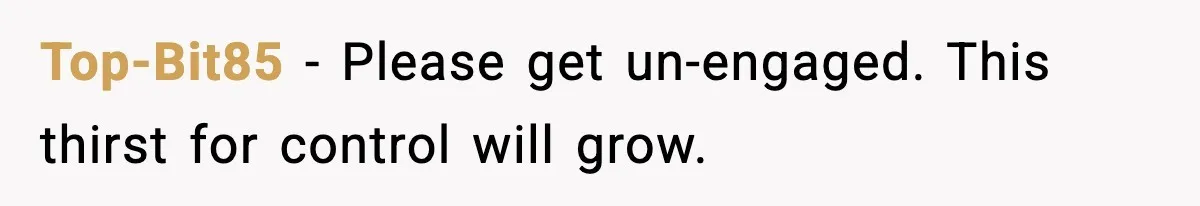 Woman Cuts Daughter’s Hair, Fiancé Says She Disrespected His Role Top-Bit85 - Please get un-engaged. This thirst for control will grow.